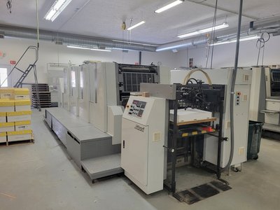 Sakurai Oliver 472ED2 -- 5 Color Offset Press — photo 2