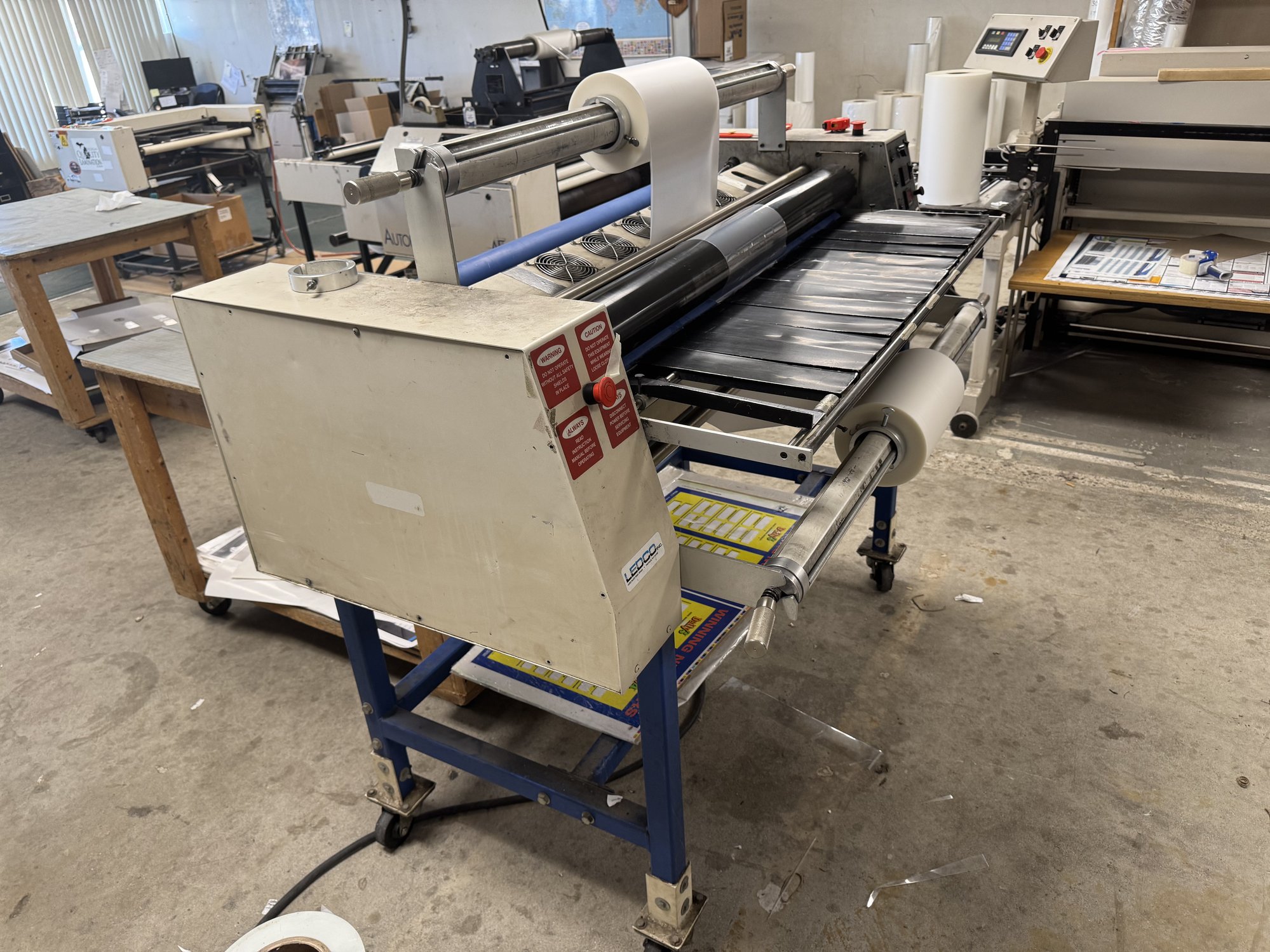 LEDCO HD-50 Heavy Duty 50" Wide Format Thermal Roll Laminator — LEDCO HD-50 main photo